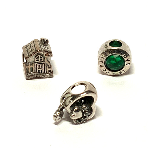 Charm pandora lot 3 - pandora,