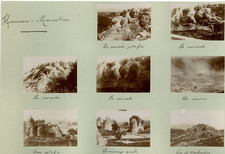 Algeria, Hammam Meskhoutine Vintage Albumen Print, Algeriasnapshot of 8 Photos