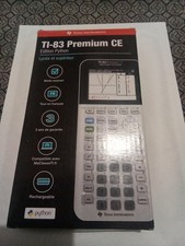 Texas Instruments TI-83 Premium CE Édition Python Calculatrice Graphique Neuf