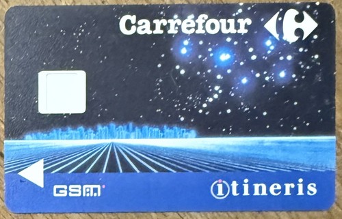 Carte sim carrefour - r°,