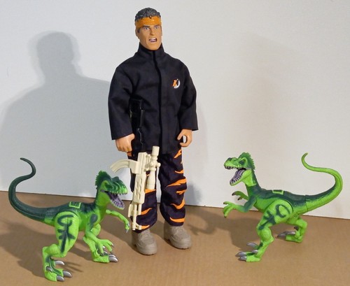 Figurine action man 2003 dino - figurine,
