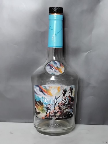 Bouteille cognac hennessy - bouteille,
