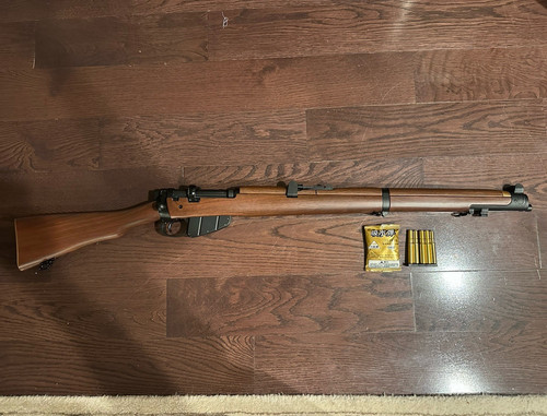 Toy lee enfield - shell, ejecting