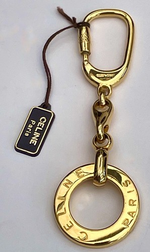 Porte clés breloque dorée - porte-clés,