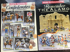 FARWEST, CONFEDERATION CUSTER, ALAMO, KING AND COUNTRY, SOLDATS PLOMB,