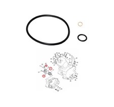 Yamaha MT03 660 MT-03 XTZ XT 600 Jeu de joints couvercle filtre à huile
