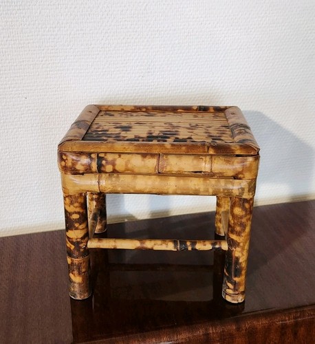 Mini sellette bambou vintage - sellette,