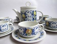 CADIZ Villeroy & Boch 6 Cups Coffee Set Coffee Maker Like Acapulco