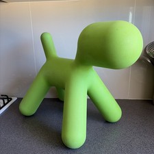 Rare Green Eero Aarnio Magis Puppy Me Too Collection Stool Made In Italy