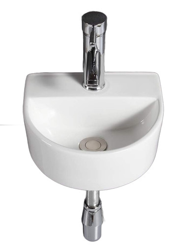 Lavabo ovale suspendu - , en