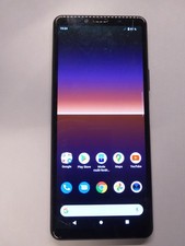 A025 - TELEPHONE SONY 10 II 128 GO - DEBLOQUE TEST OK - vitre arriere fissurée