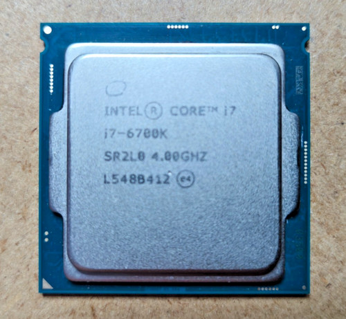 Intel core 6700k sr2l0 - intel,