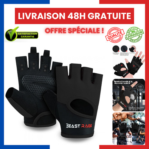 Gants fitness musculation - fitness,