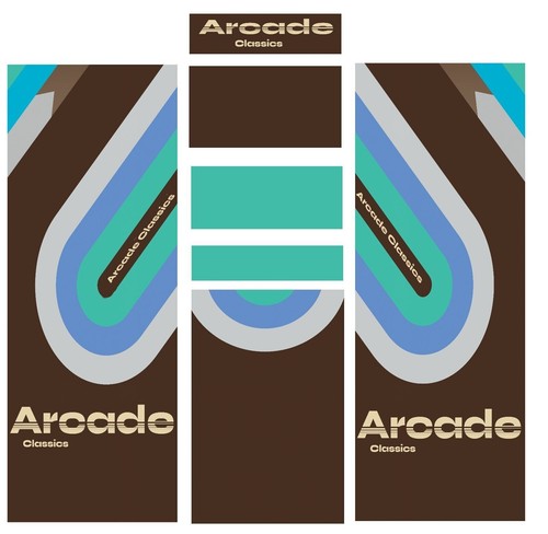 Stickers arcade classics - stickers,