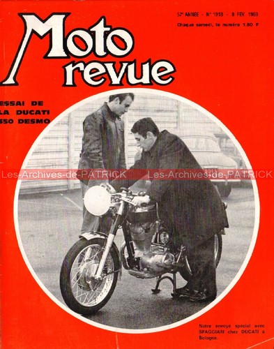 Moto revue 1918 ducati 350 - revue,
