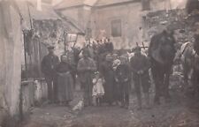 Photo Card CAMPAIGN AGRICULTURE rural life FARM HORSES INDETERMINATE