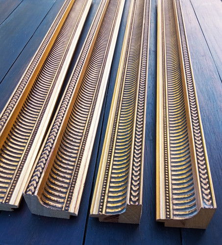 Lot baguettes en bois - 4,