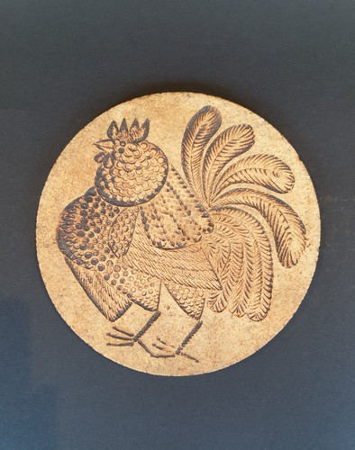 Superbe ceramique ancienne coq - superbe,