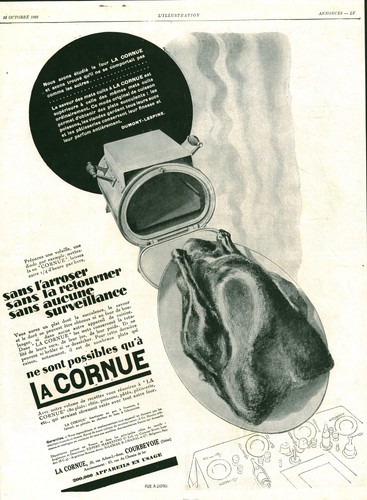 Publicité ancienne four - le, la