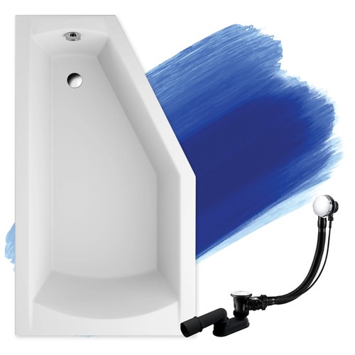 Baignoire bain angle 160x90 - bain,