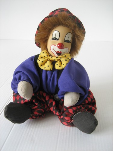 Clown rembourré tête - rembourré,