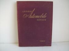 BOOKS  ANNUAL AUTOMOBILE REVIEW 1954-55 No 2 Published By EDITA S A LAUSANNE