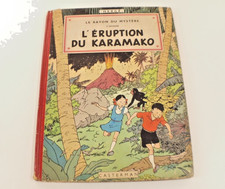 BD Jo, Zette et Jocko L'éruption du Karamako 1952 4ème plat B6 Hergé Casterman 