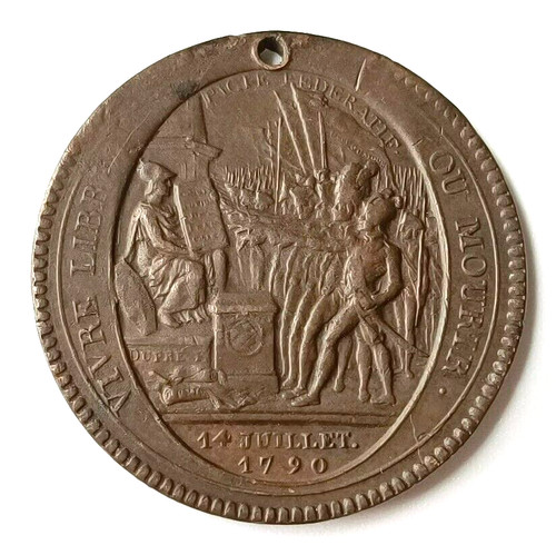 Monnaie sols monneron - sols, 1792