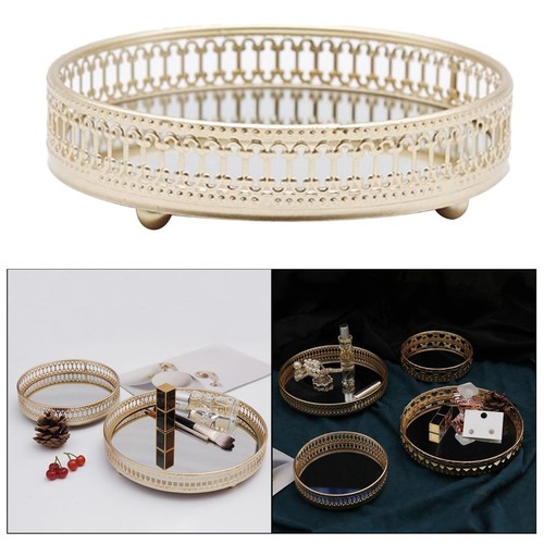 Plateau servant miroir bijoux - servant,