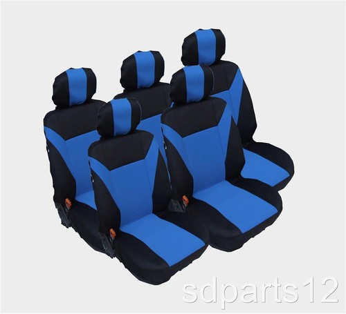 Housses bleu noir - 5, bleu-noir