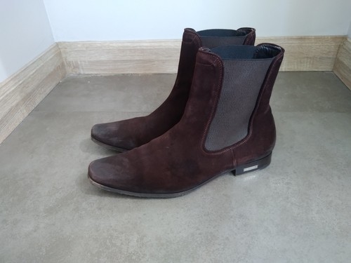 Dsquared2 shoes men - suede, logo