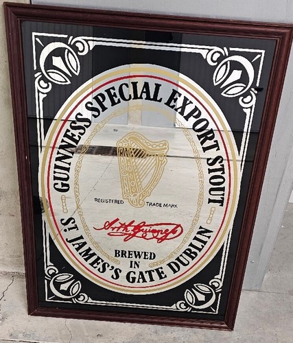 Mirroir art deco bar guinness - mirroir,