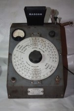 Vintage Radson Model 20E Agricultural Moisture Tester - Powers On - Lights Up