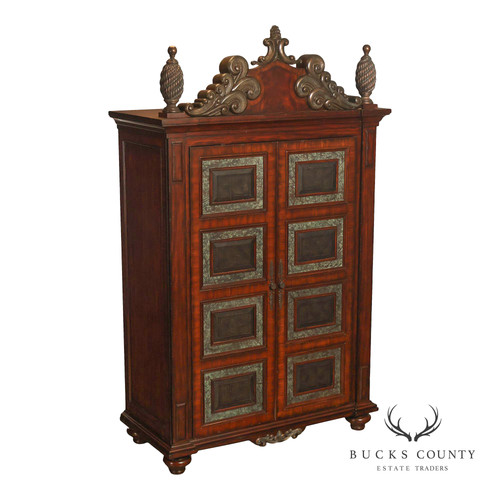 Large mahogany armoire - large,