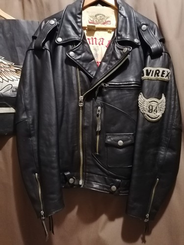 Blouson avirex cuir - blouson,