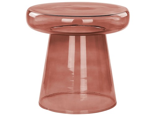 Table appoint ronde verre - d'appoint,