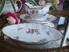 Saucière Et Ravier Porcelaine