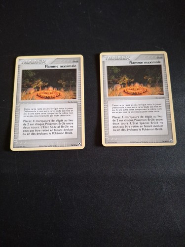 Carte pokemon trainer flamme - pokemon,