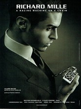 Advertising 720 2011 Richard Mille Watch Caliber RM020 B. Giabiconi