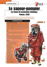 Fiche Héros du Feu / LE SP IN CHEMICAL PROTECTIVE CLOTHING France 2010