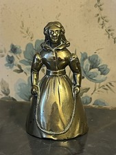 Clochette Femme Laiton Fin XIXe 