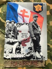 PLAQUE ALU COMMEMORATIVE DE LA