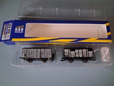 set de 2 wagons couverts PLM