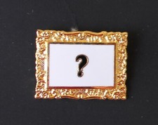 Framing Pins Paint with Question Mark
