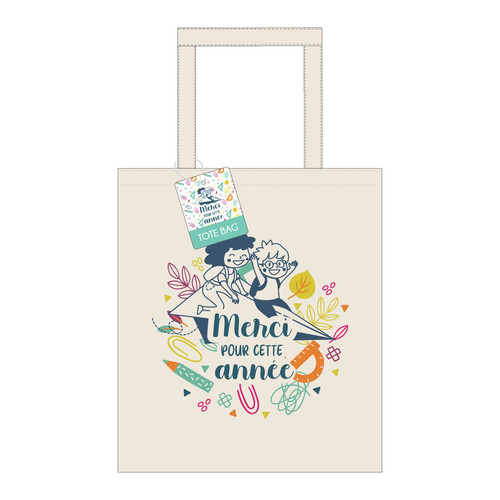 Tote bag merci - merci, maitresse