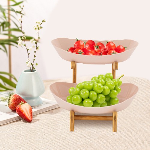 Tier fruit bowl - fruit, bowl,