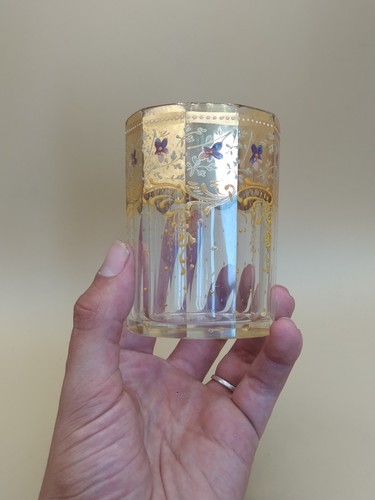 Verre cristal bohême - cristal, de