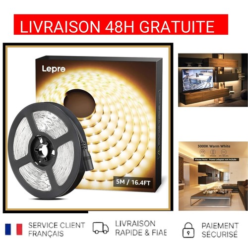 Ruban led blanc chaud 3000k - led,