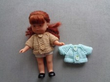 vêtement poupées 20 cm convient à mini corolline (lot de 2 gilets) fait main