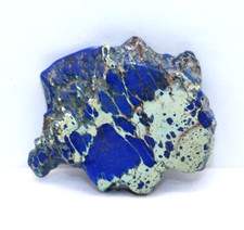 Naturel 77 CT Bleu Turquoise Dalle Arizona Supérieur Certifié Pierre Précieuse